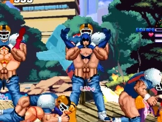 DC Superheroine gangbang