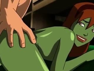 Miss Martian and Superboy making dinner – FamousToonsFacial