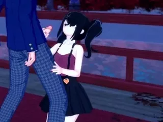Fun with your needy streamer gf in public~!