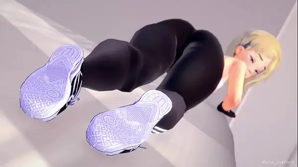 Gwen Satacy esta mojada luego de hacer ejercicio y ahora solo quiere follar (versión adulta) (hentai)[