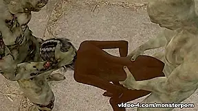 Post-Apocalyptic Threeway – FreeMonsterPorn
