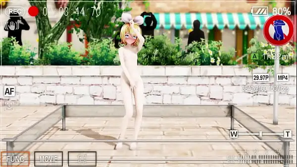 Kagamine Rin Nude Dancing – Too Cute MMD by kiidosan